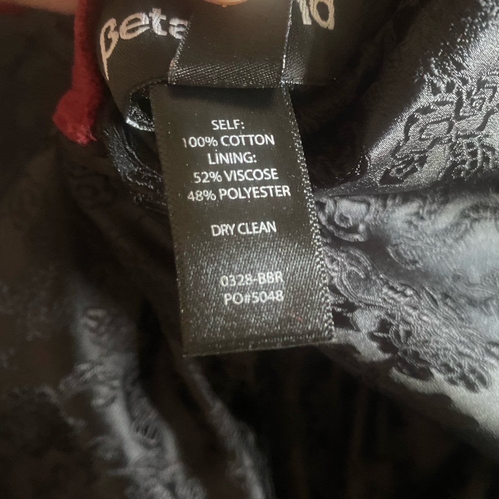 Betabrand Mens Reversible Smoking Jacket Xxl Gem